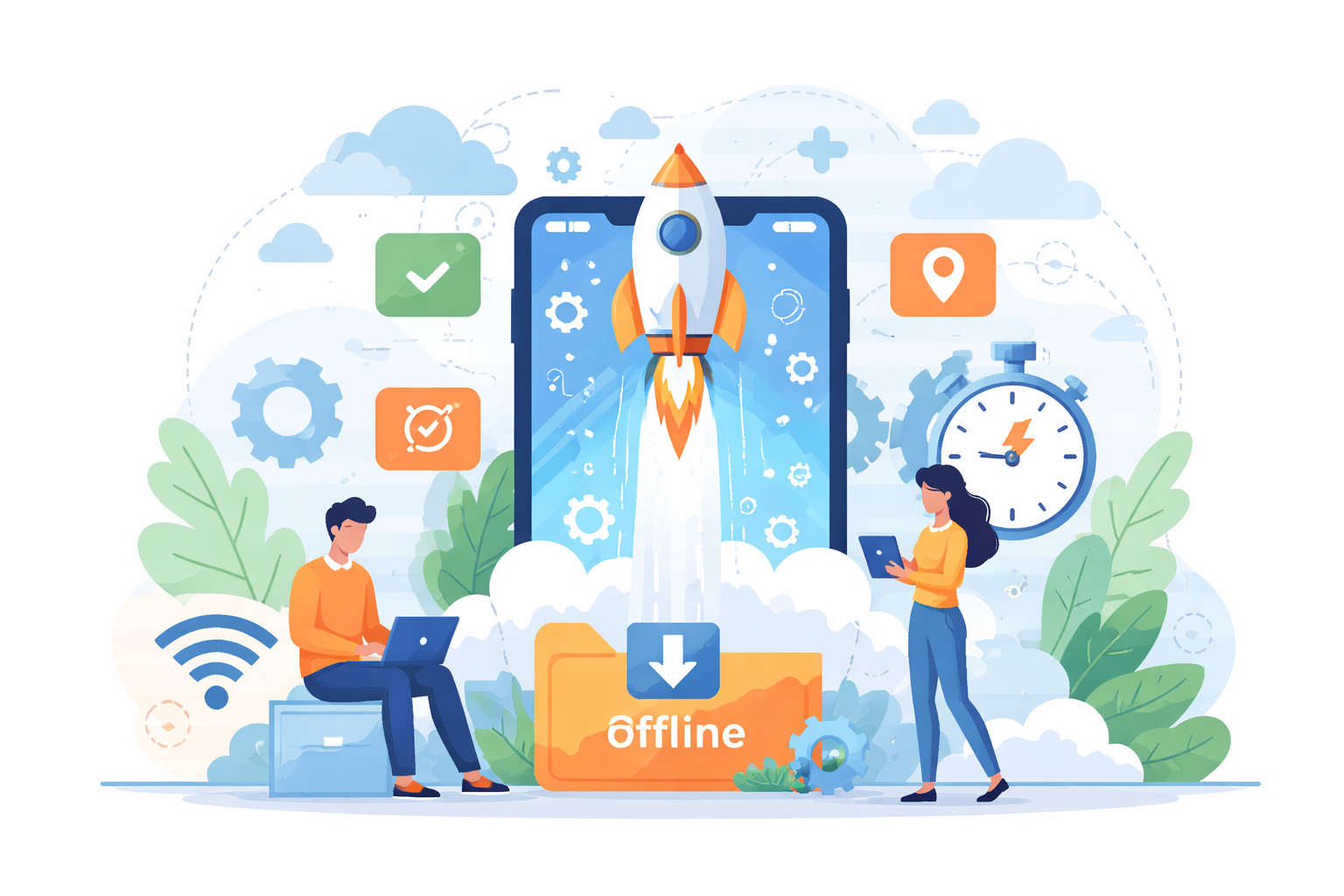How Offline Access Makes Mobile Apps Faster and Smarter